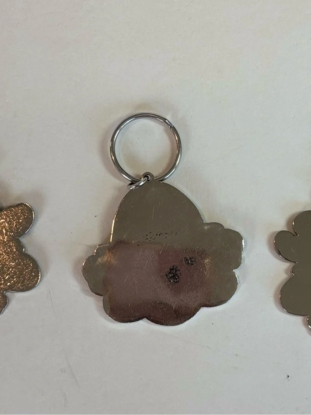 THREE! Ed Hardy Keychain Mermaid Logo & Love Kills Slowly Skull Charms Key Rings